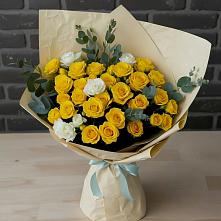 Букет цветов из:  Розы в Быкогорке