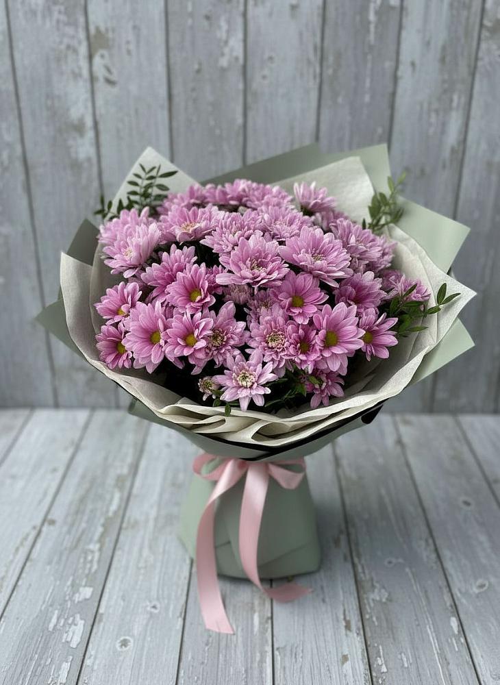 Букет цветов из: Хризантемы в Быкогорке