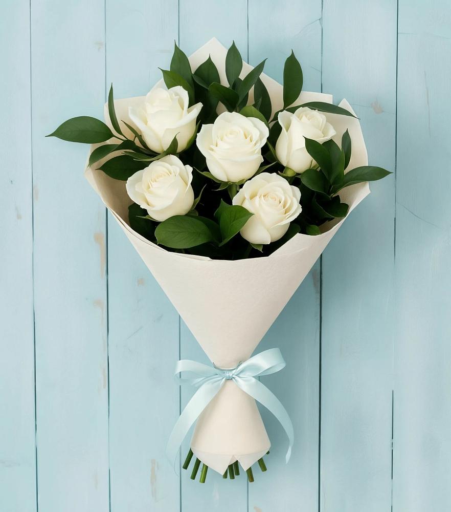 Букет цветов из: Розы в Быкогорке