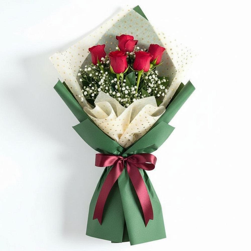 Букет цветов из: Розы в Быкогорке