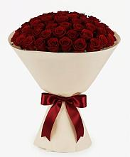 Букет 101 Бордовая роза Блэк Бакарра в Быкогорке