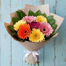 Букет цветов из:  Герберы #REPLACE_PRED# Быкогорке