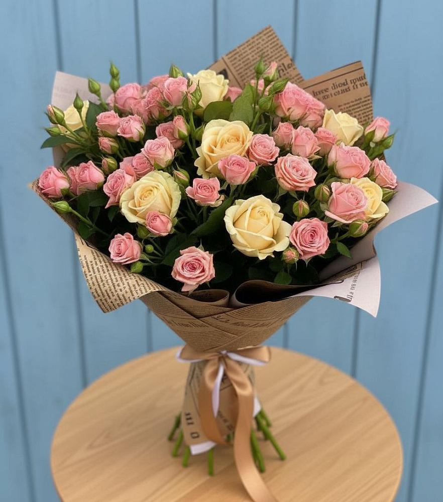 Букет цветов из: Розы в Быкогорке