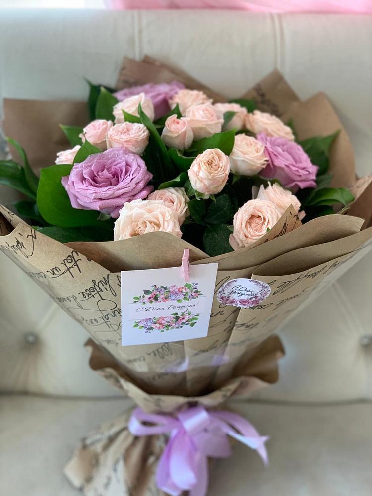 Букет цветов из: Розы в Быкогорке