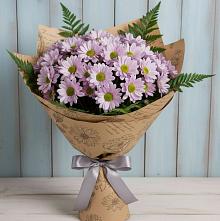 Букет цветов из:  Хризантемы #REPLACE_PRED# Быкогорке
