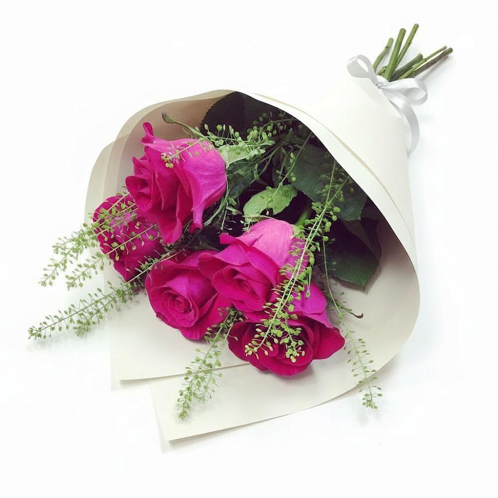 Букет цветов из: Розы в Быкогорке