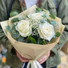 Букет цветов из:  Розы в Быкогорке