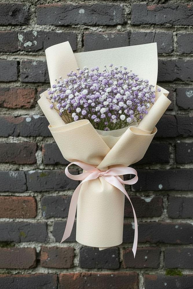 Букет цветов из: Гипсофила в Быкогорке