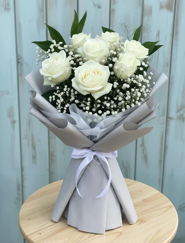 Букет цветов из: Розы в Быкогорке