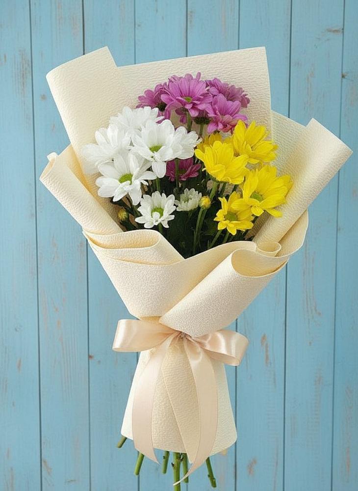 Букет цветов из: Хризантемы в Быкогорке