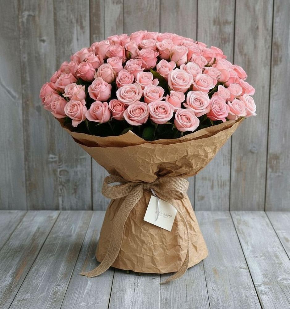 Букет 151 Роза Роуз в Быкогорке