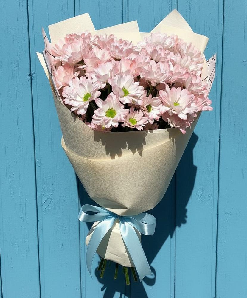 Букет цветов из: Хризантемы в Быкогорке