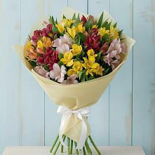 Букет цветов из:  Альстромерии в Быкогорке