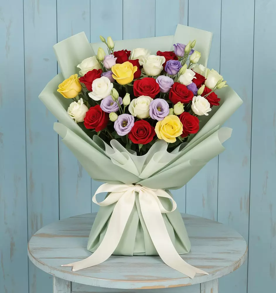 Букет цветов из: Розы в Быкогорке