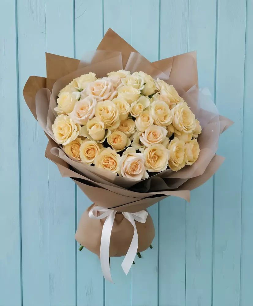 Букет Кремовое облако в Быкогорке