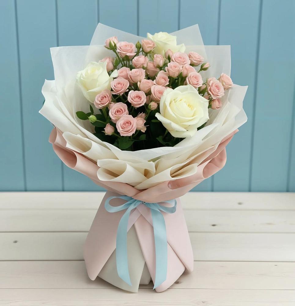 Букет цветов из: Розы в Быкогорке