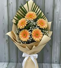 Букет цветов из:  Герберы #REPLACE_PRED# Быкогорке