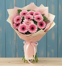 Букет цветов из:  Герберы в Быкогорке